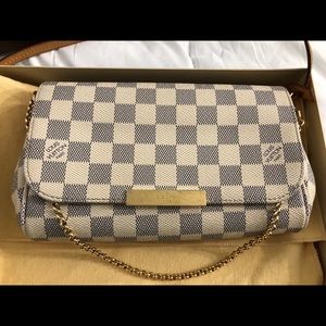 Louis Vuitton favorite pm Damier Azur